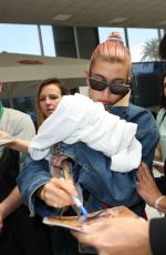 HAILEY BALDWIN at Nice Airport 05/10/2018