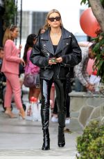 HAILEY BALDWIN Leaves Nine Zero One Salon in West Hollywood 05/18/2018