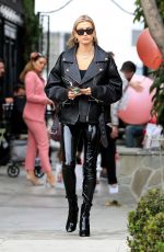 HAILEY BALDWIN Leaves Nine Zero One Salon in West Hollywood 05/18/2018