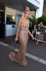 HAILEY BALDWIN Leaves Palace Festival in Cannes 05/12/2018