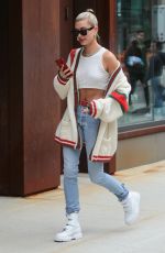HAILEY BALDWIN Out in New York 05/22/2018