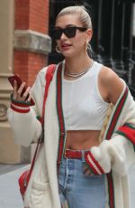 HAILEY BALDWIN Out in New York 05/22/2018