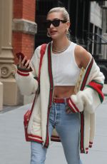 HAILEY BALDWIN Out in New York 05/22/2018
