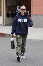 HAILEY BALDWIN Out Shopping in Beverly Hills 05/18/2018