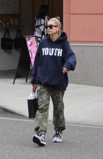 HAILEY BALDWIN Out Shopping in Beverly Hills 05/18/2018