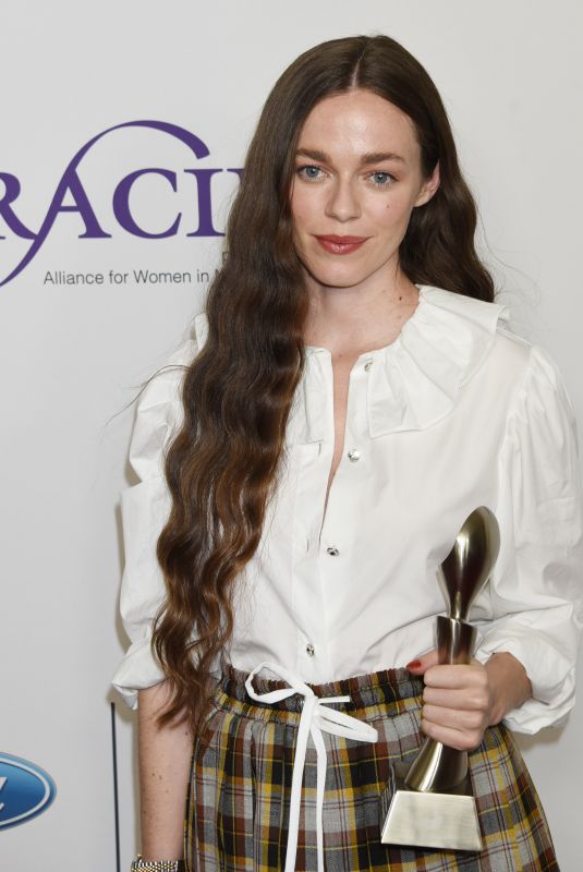 HAILEY GATES at 2018 Gracie Awards Gala in Beverly Hills 05/22/2018