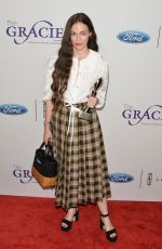 HAILEY GATES at 2018 Gracie Awards Gala in Beverly Hills 05/22/2018