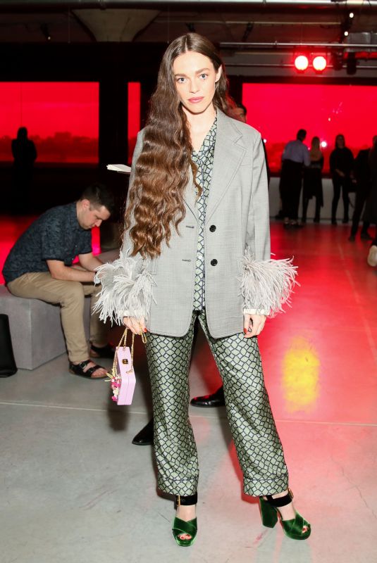 HAILEY GATES at Prada Resort: 2019 Show in New York 05/04/2018