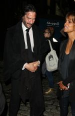HALLE BERRY and Keanu Reeves on the Set of John Wick 3 in New York 05/23/2018