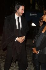 HALLE BERRY and Keanu Reeves on the Set of John Wick 3 in New York 05/23/2018