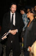 HALLE BERRY and Keanu Reeves on the Set of John Wick 3 in New York 05/23/2018