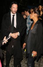 HALLE BERRY and Keanu Reeves on the Set of John Wick 3 in New York 05/23/2018