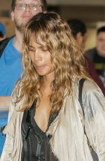 HALLE BERRY at JFK Airport in New York 05/22/2018
