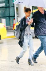 HALLE BERRY at JFK Airport in New York 05/27/2018
