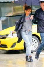 HALLE BERRY at JFK Airport in New York 05/27/2018