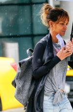 HALLE BERRY at JFK Airport in New York 05/27/2018