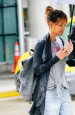 HALLE BERRY at JFK Airport in New York 05/27/2018