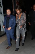 HALLE BERRY Leaves Beauty and Essex in Hollywood 05/04/2018