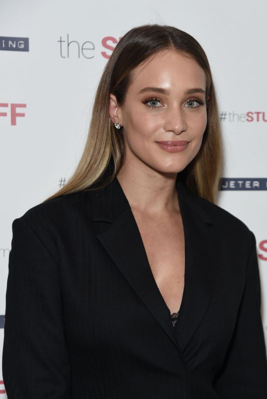 HANNAH JETER at The Stuff Book Launch in New York 05/14/2018