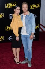 HAYLEY ERBERT and Derek Hough at Solo: A Star Wars Story Premiere in Los Angeles 05/10/2018