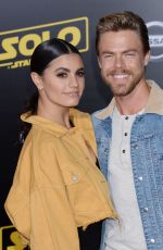 HAYLEY ERBERT and Derek Hough at Solo: A Star Wars Story Premiere in Los Angeles 05/10/2018