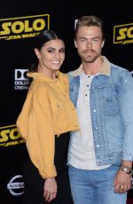 HAYLEY ERBERT and Derek Hough at Solo: A Star Wars Story Premiere in Los Angeles 05/10/2018