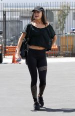 HAYLEY ERBERT Arrives at DWTS Studio in Los Angeles 05/04/2018