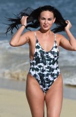 HAYLEY FANSHAWE in Swimsuit at a Beach in Magaluf 05/02/2018