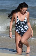 HAYLEY FANSHAWE in Swimsuit at a Beach in Magaluf 05/02/2018