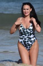 HAYLEY FANSHAWE in Swimsuit at a Beach in Magaluf 05/02/2018