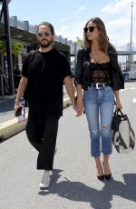 HEIDI KLUM Arrives at Nice Airport 05/16/2018