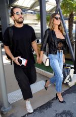 HEIDI KLUM Arrives at Nice Airport 05/16/2018