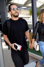 HEIDI KLUM Arrives at Nice Airport 05/16/2018