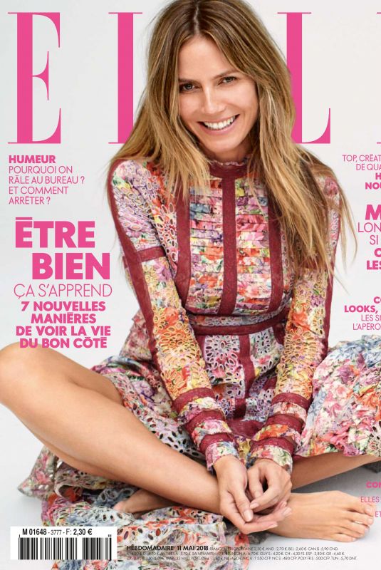 HEIDI KLUM in Elle Magazine, France May 2018