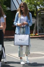 HEIDI KLUM Out Shopping in West Hollywood 05/05/2018
