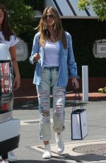 HEIDI KLUM Out Shopping in West Hollywood 05/05/2018