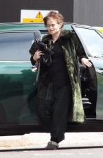 HELENA BONHAM CARTER Out and About in London 05/03/2018