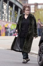 HELENA BONHAM CARTER Out and About in London 05/03/2018