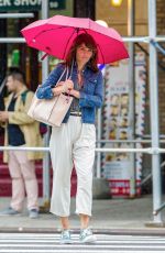 HELENA CHRISTENSEN Out and About in New York 05/22/2018