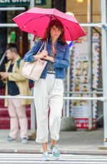 HELENA CHRISTENSEN Out and About in New York 05/22/2018