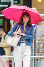 HELENA CHRISTENSEN Out and About in New York 05/22/2018