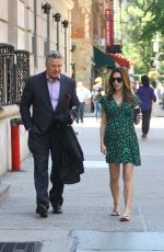 HILARIA and Alec BALDWIN Out and About in New York 05/24/2018