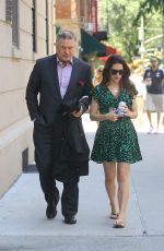 HILARIA and Alec BALDWIN Out and About in New York 05/24/2018