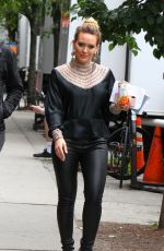 HILARY DUFF on the Set of Younger in New York 05/22/2018