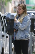 HILARY DUFF Out and About in New York 05/29/2018