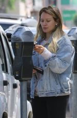 HILARY DUFF Out and About in New York 05/29/2018