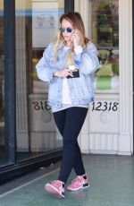 HILARY DUFF Out and About in New York 05/29/2018