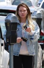 HILARY DUFF Out and About in New York 05/29/2018