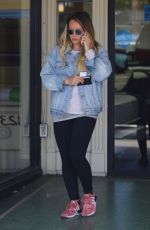 HILARY DUFF Out and About in New York 05/29/2018