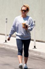 HILARY DUFF Out for a Coffee in Studio City 05/28/2018